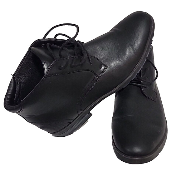 London Fog Collection LFM-Conner CL30183M Men’s Black Dress Boots Size 12 M main image 12